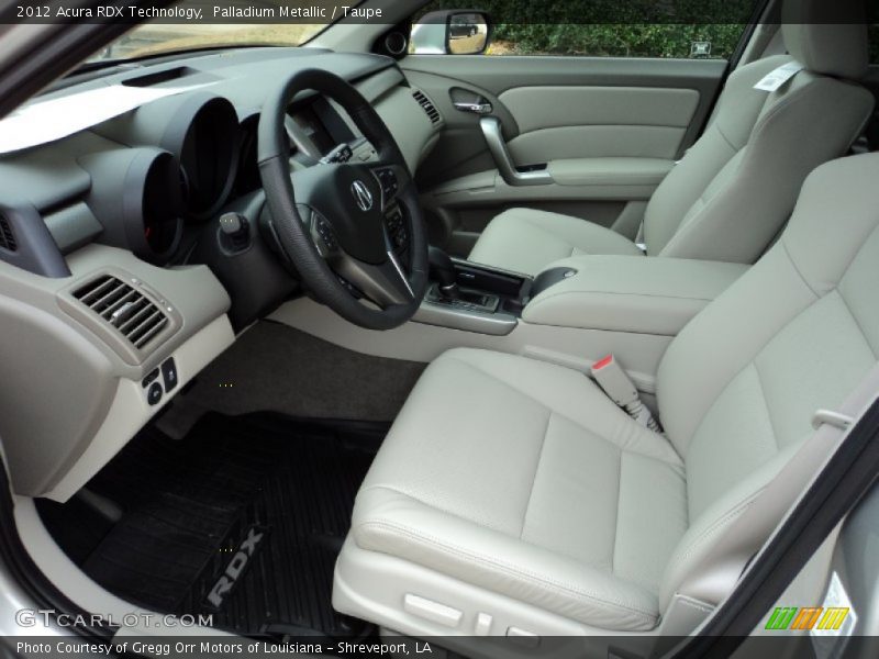 Palladium Metallic / Taupe 2012 Acura RDX Technology