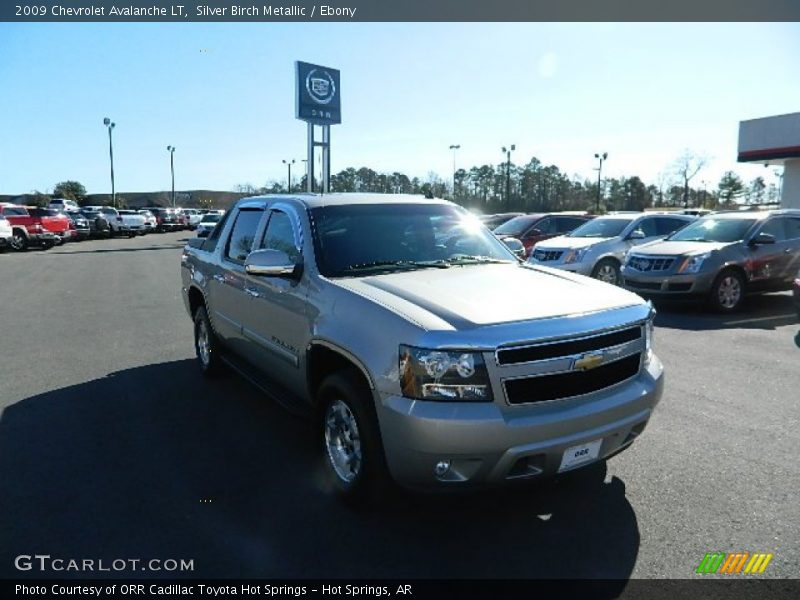Silver Birch Metallic / Ebony 2009 Chevrolet Avalanche LT