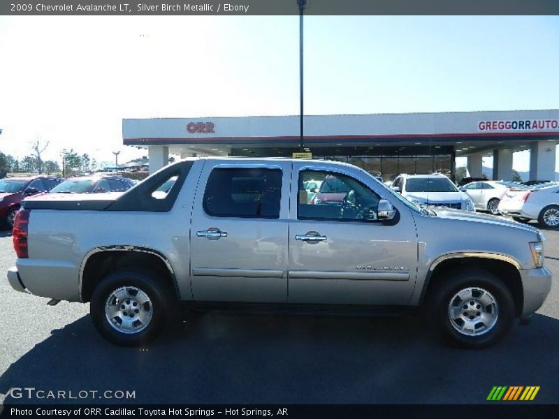 Silver Birch Metallic / Ebony 2009 Chevrolet Avalanche LT