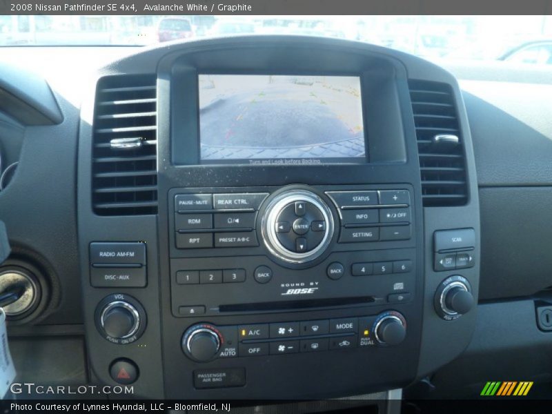Avalanche White / Graphite 2008 Nissan Pathfinder SE 4x4