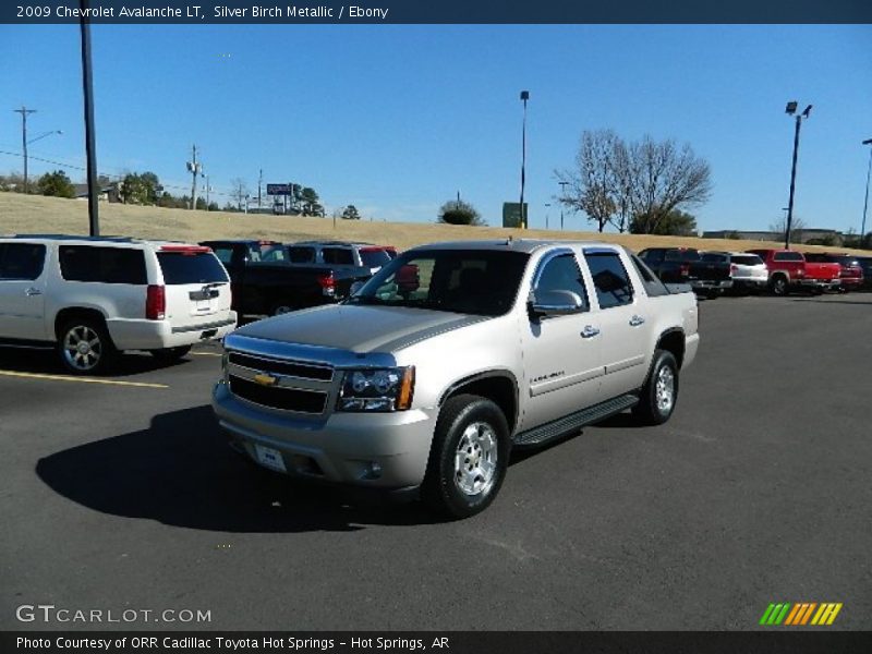 Silver Birch Metallic / Ebony 2009 Chevrolet Avalanche LT
