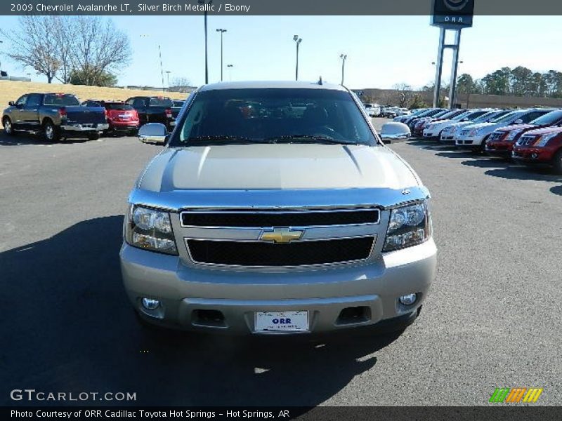 Silver Birch Metallic / Ebony 2009 Chevrolet Avalanche LT
