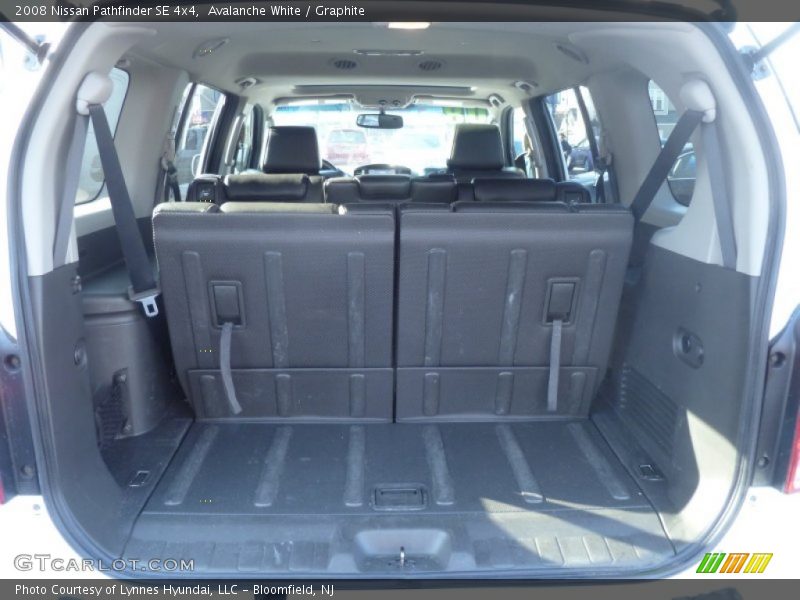 Avalanche White / Graphite 2008 Nissan Pathfinder SE 4x4