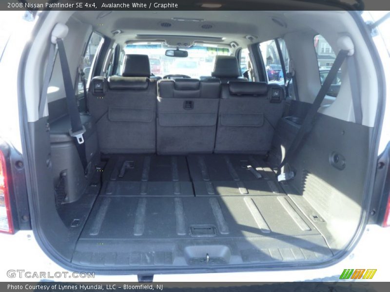 Avalanche White / Graphite 2008 Nissan Pathfinder SE 4x4