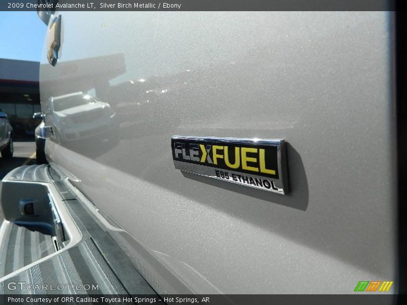 Silver Birch Metallic / Ebony 2009 Chevrolet Avalanche LT