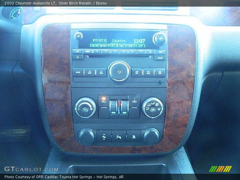 Silver Birch Metallic / Ebony 2009 Chevrolet Avalanche LT