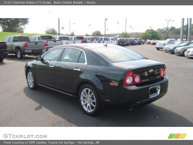 Black Granite Metallic / Ebony 2010 Chevrolet Malibu LTZ Sedan