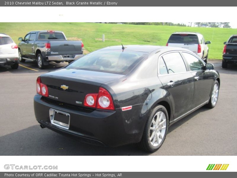 Black Granite Metallic / Ebony 2010 Chevrolet Malibu LTZ Sedan