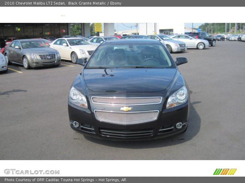 Black Granite Metallic / Ebony 2010 Chevrolet Malibu LTZ Sedan