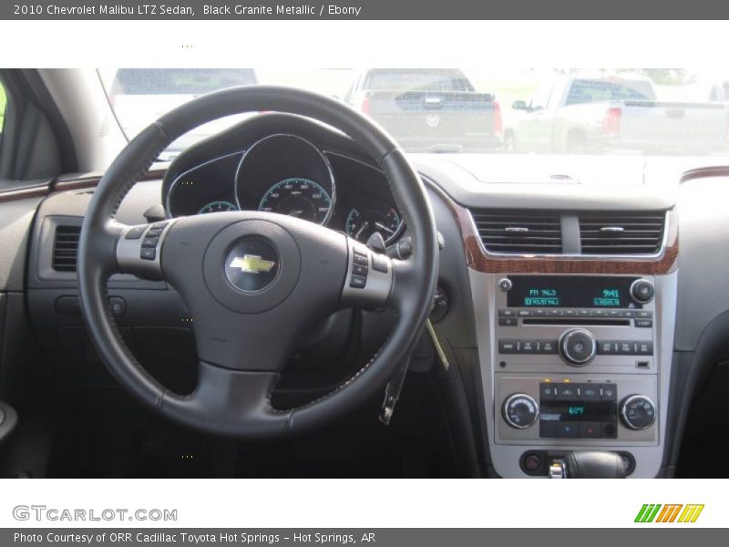 Black Granite Metallic / Ebony 2010 Chevrolet Malibu LTZ Sedan