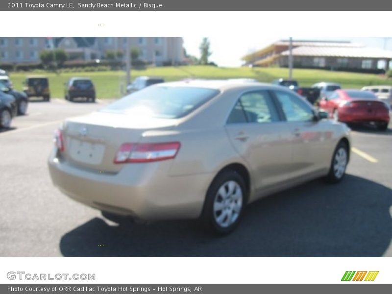 Sandy Beach Metallic / Bisque 2011 Toyota Camry LE