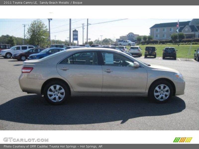 Sandy Beach Metallic / Bisque 2011 Toyota Camry LE
