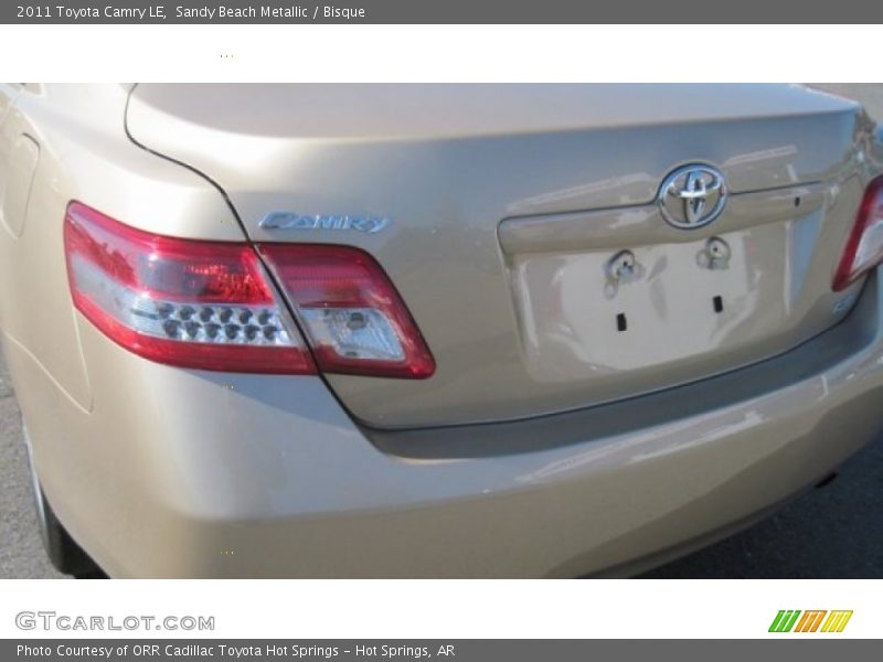 Sandy Beach Metallic / Bisque 2011 Toyota Camry LE
