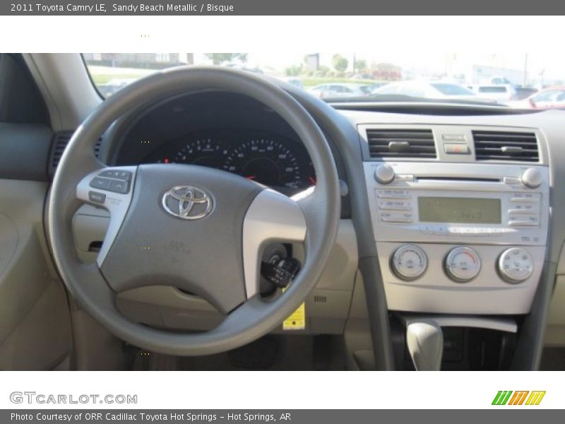 Sandy Beach Metallic / Bisque 2011 Toyota Camry LE