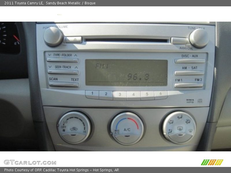 Sandy Beach Metallic / Bisque 2011 Toyota Camry LE