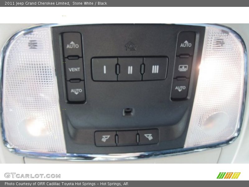 Stone White / Black 2011 Jeep Grand Cherokee Limited