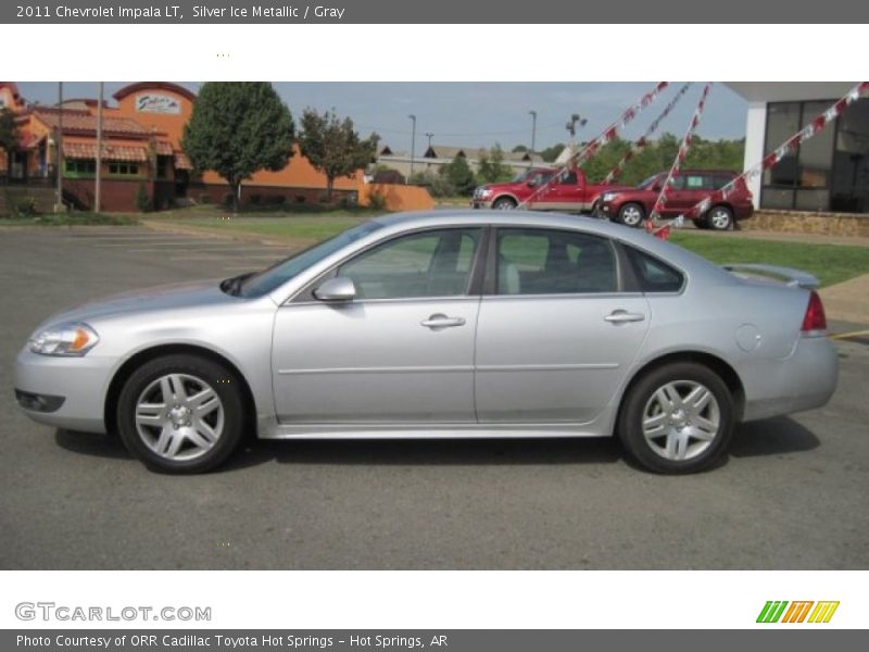 Silver Ice Metallic / Gray 2011 Chevrolet Impala LT