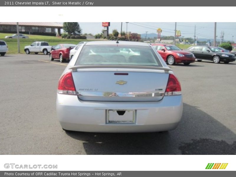 Silver Ice Metallic / Gray 2011 Chevrolet Impala LT
