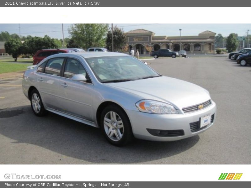 Silver Ice Metallic / Gray 2011 Chevrolet Impala LT