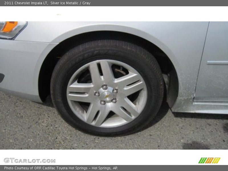Silver Ice Metallic / Gray 2011 Chevrolet Impala LT