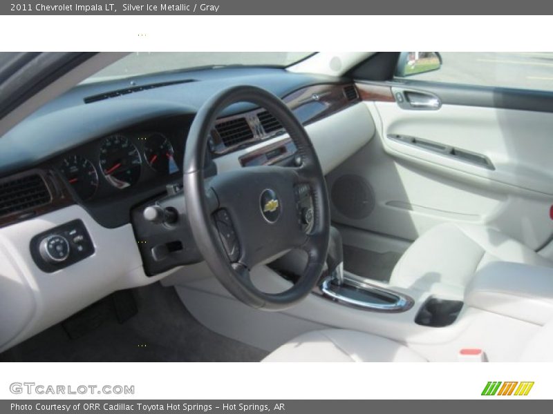 Silver Ice Metallic / Gray 2011 Chevrolet Impala LT