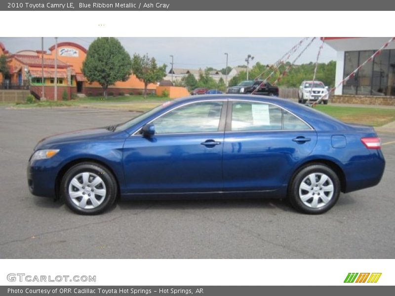 Blue Ribbon Metallic / Ash Gray 2010 Toyota Camry LE