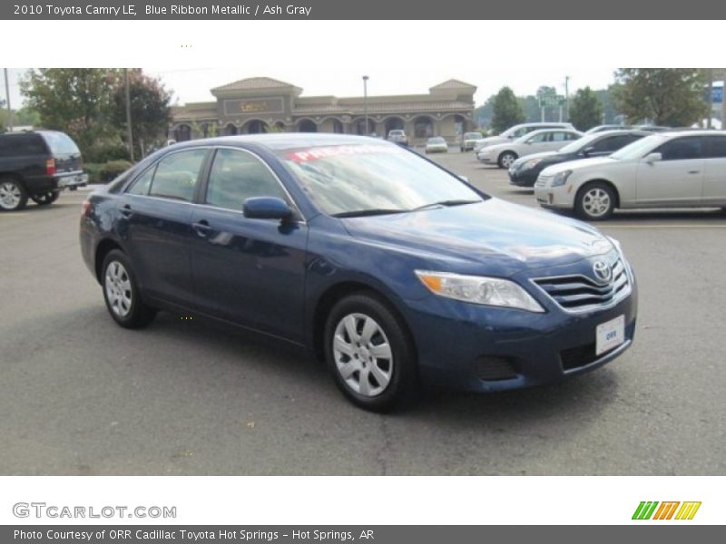 Blue Ribbon Metallic / Ash Gray 2010 Toyota Camry LE