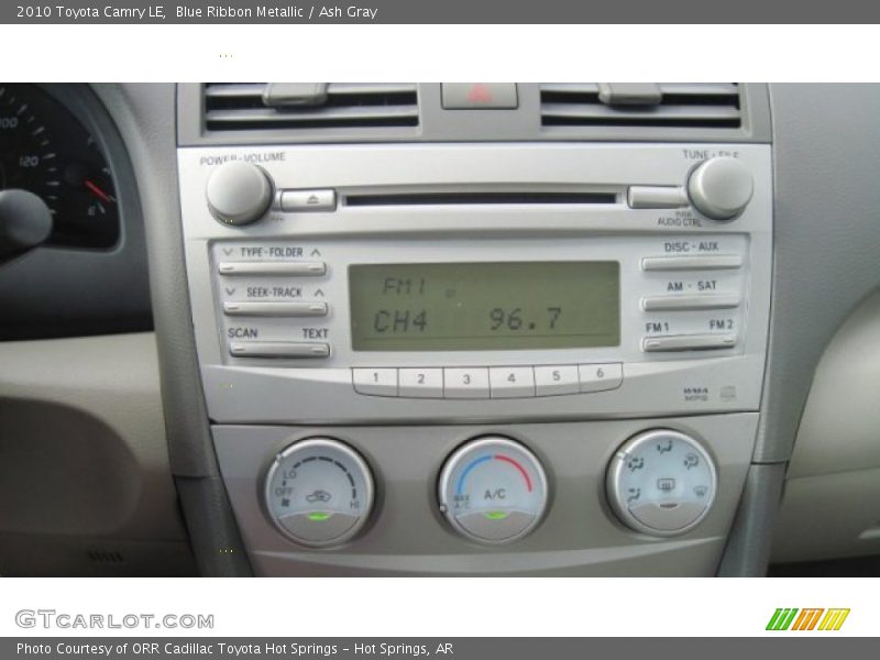Blue Ribbon Metallic / Ash Gray 2010 Toyota Camry LE