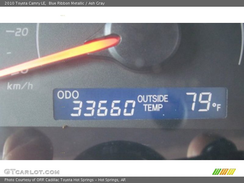 Blue Ribbon Metallic / Ash Gray 2010 Toyota Camry LE
