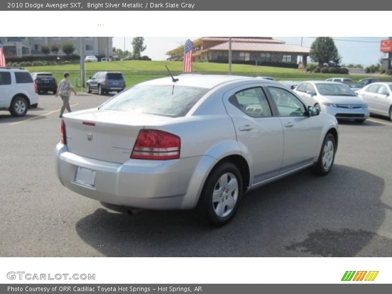 Bright Silver Metallic / Dark Slate Gray 2010 Dodge Avenger SXT