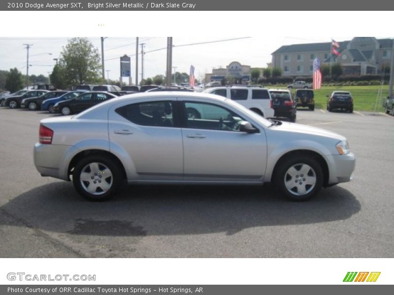Bright Silver Metallic / Dark Slate Gray 2010 Dodge Avenger SXT