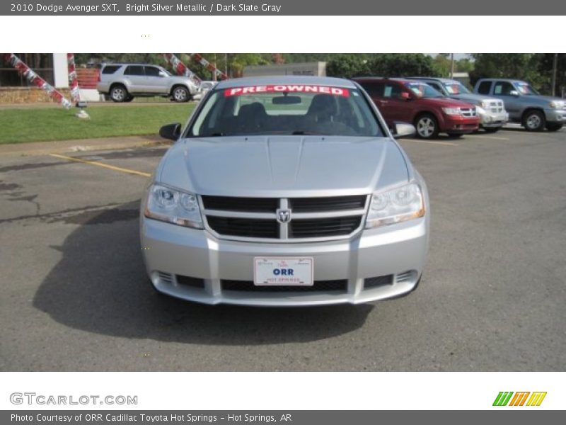 Bright Silver Metallic / Dark Slate Gray 2010 Dodge Avenger SXT