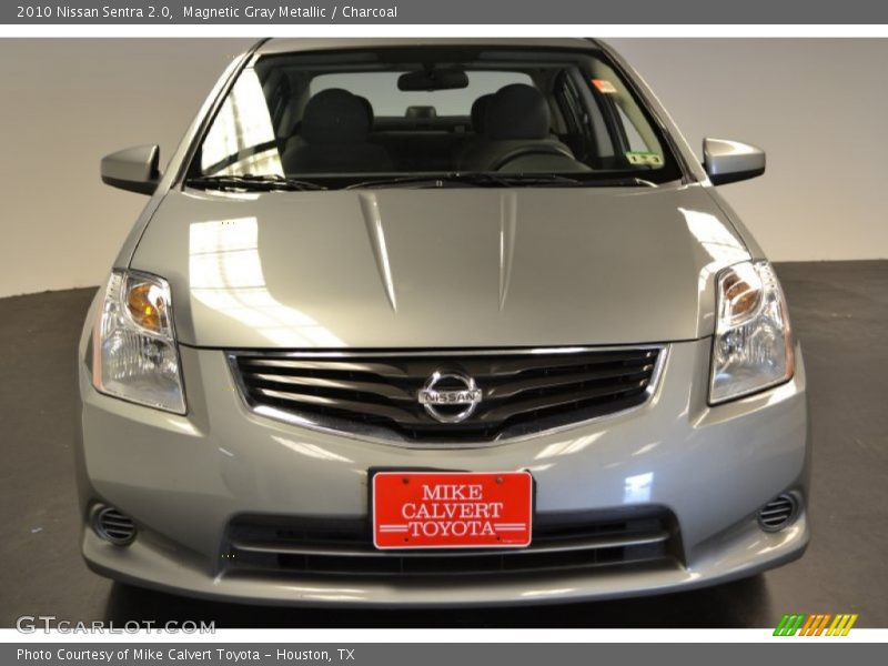 Magnetic Gray Metallic / Charcoal 2010 Nissan Sentra 2.0