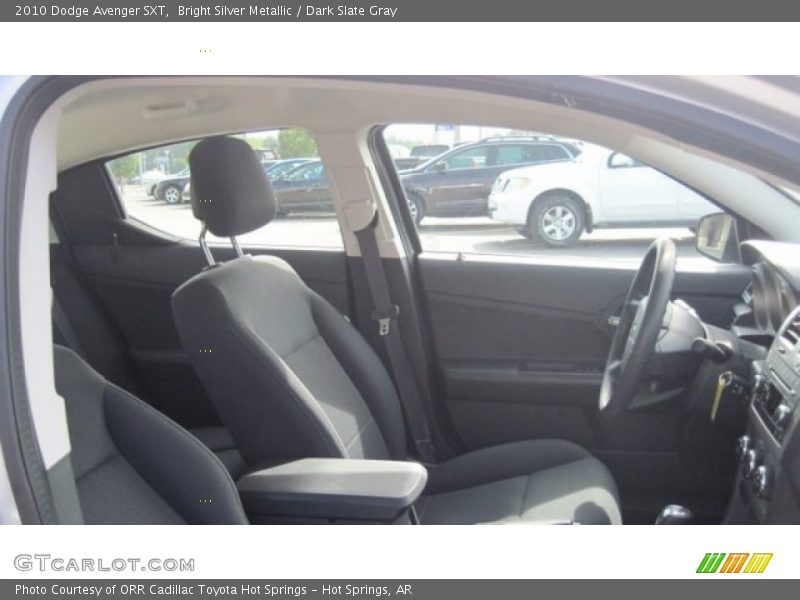 Bright Silver Metallic / Dark Slate Gray 2010 Dodge Avenger SXT