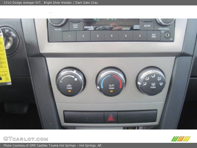 Bright Silver Metallic / Dark Slate Gray 2010 Dodge Avenger SXT