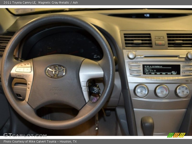 Magnetic Gray Metallic / Ash 2011 Toyota Camry LE