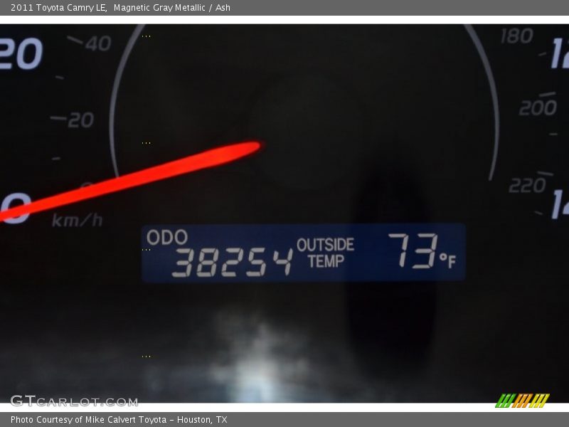 Magnetic Gray Metallic / Ash 2011 Toyota Camry LE