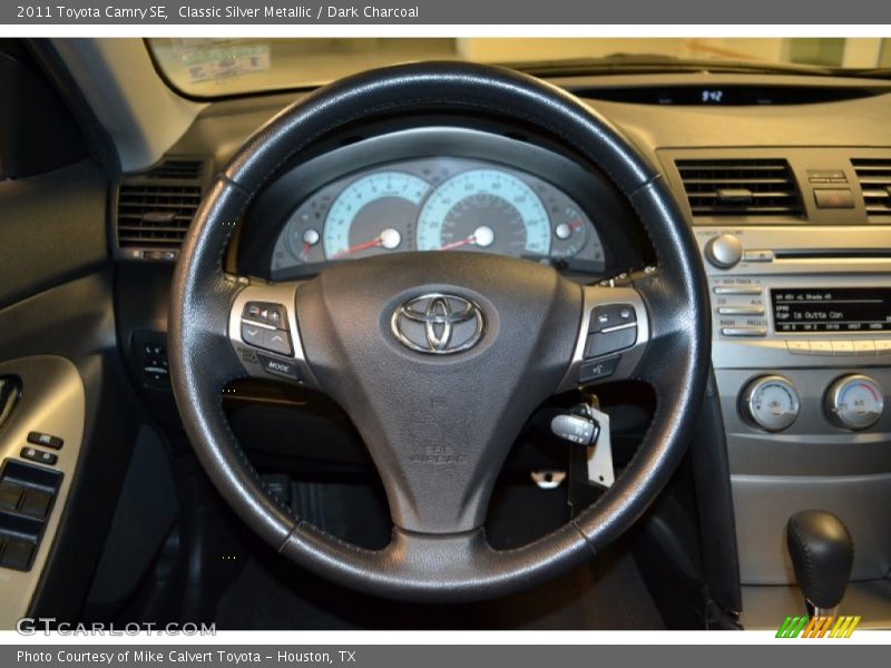 Classic Silver Metallic / Dark Charcoal 2011 Toyota Camry SE