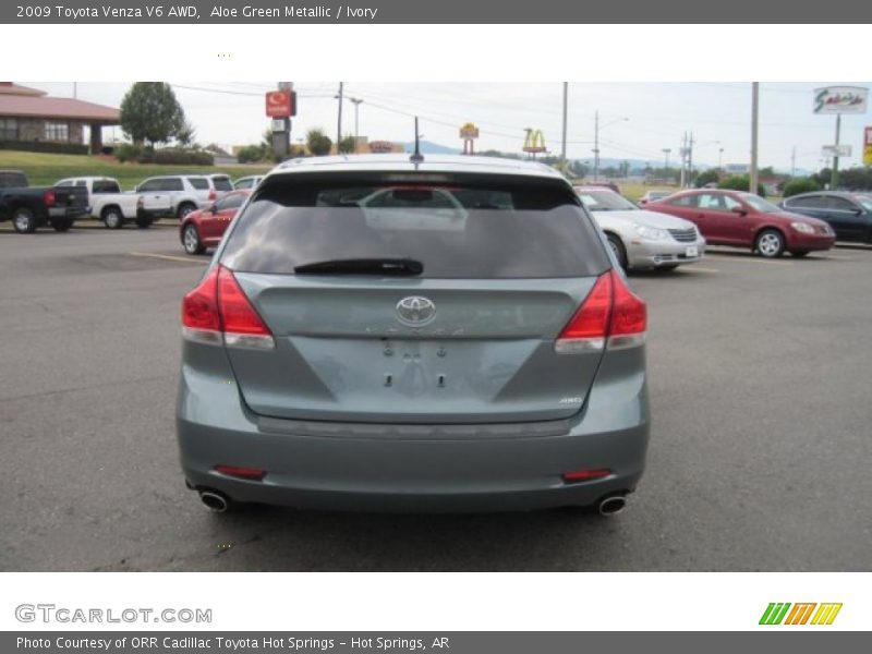 Aloe Green Metallic / Ivory 2009 Toyota Venza V6 AWD