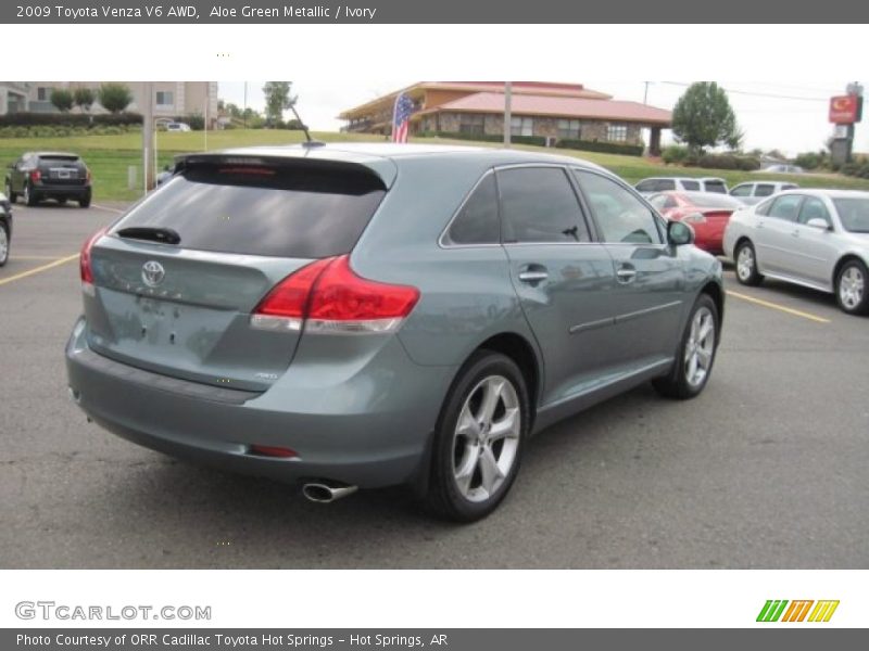 Aloe Green Metallic / Ivory 2009 Toyota Venza V6 AWD