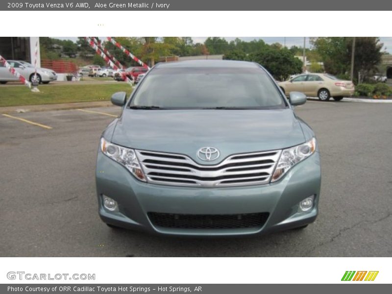 Aloe Green Metallic / Ivory 2009 Toyota Venza V6 AWD