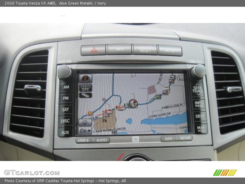 Aloe Green Metallic / Ivory 2009 Toyota Venza V6 AWD