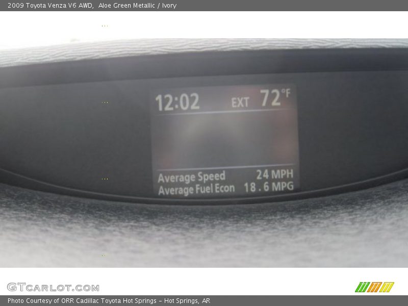 Aloe Green Metallic / Ivory 2009 Toyota Venza V6 AWD