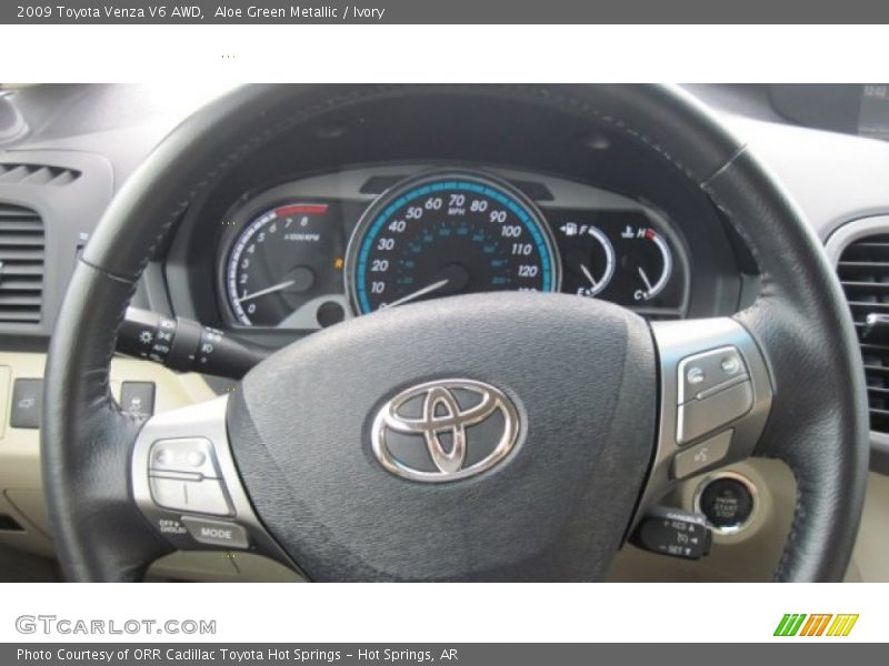 Aloe Green Metallic / Ivory 2009 Toyota Venza V6 AWD
