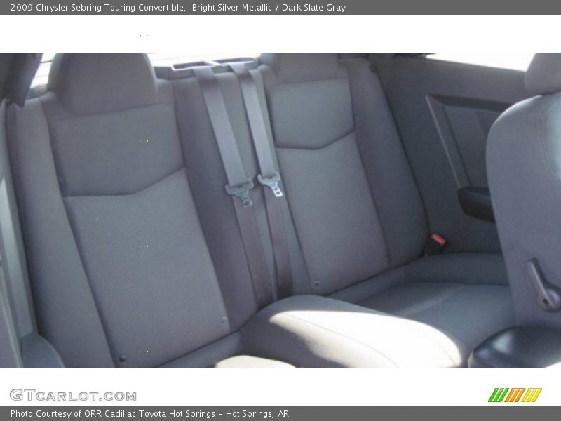 Bright Silver Metallic / Dark Slate Gray 2009 Chrysler Sebring Touring Convertible