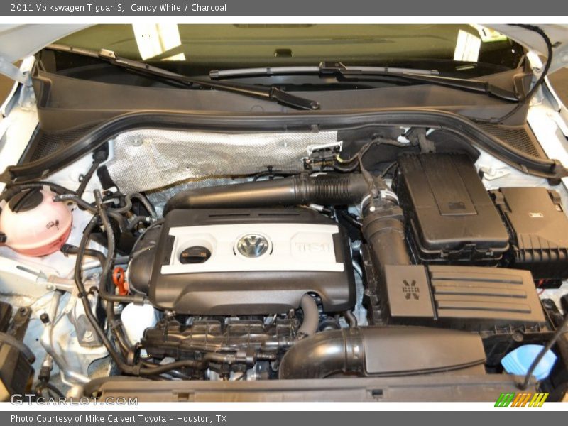 Candy White / Charcoal 2011 Volkswagen Tiguan S