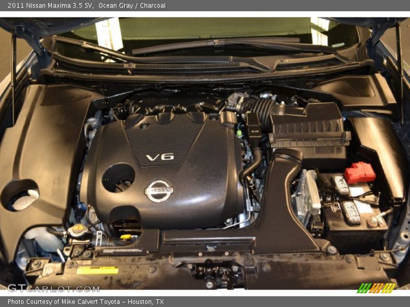 Ocean Gray / Charcoal 2011 Nissan Maxima 3.5 SV