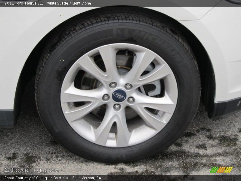 White Suede / Light Stone 2011 Ford Taurus SEL