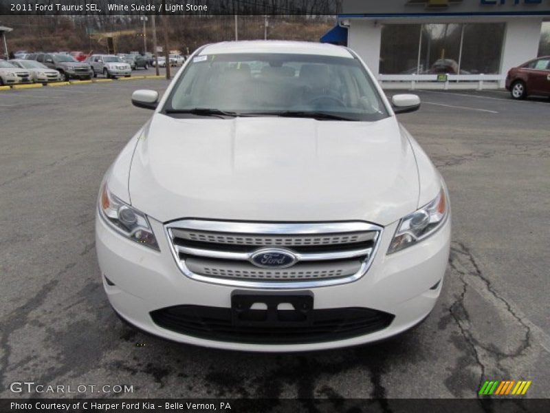 White Suede / Light Stone 2011 Ford Taurus SEL