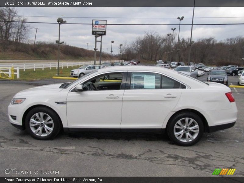 White Suede / Light Stone 2011 Ford Taurus SEL